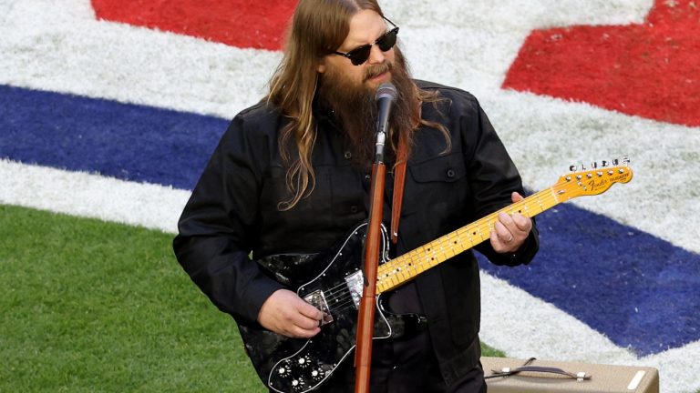 Watch Chris Stapleton’s Performance of the National Anthem at the Super Bowl